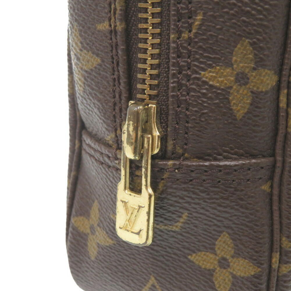 LOUIS VUITTON Authentic Brown Monogram Pouch - Picture 8 of 10